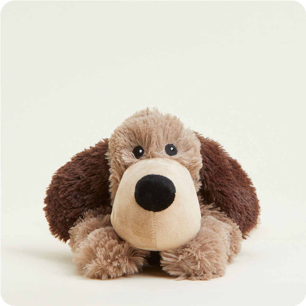 Brown Dog Warmies - Microwaveable Heating Pad for Dogs - Soft Plush Pet Heating Pad for Pain Relief & Comfort - Perfect for Cold Weather, Arthritis & Anxiety Relief in Pets