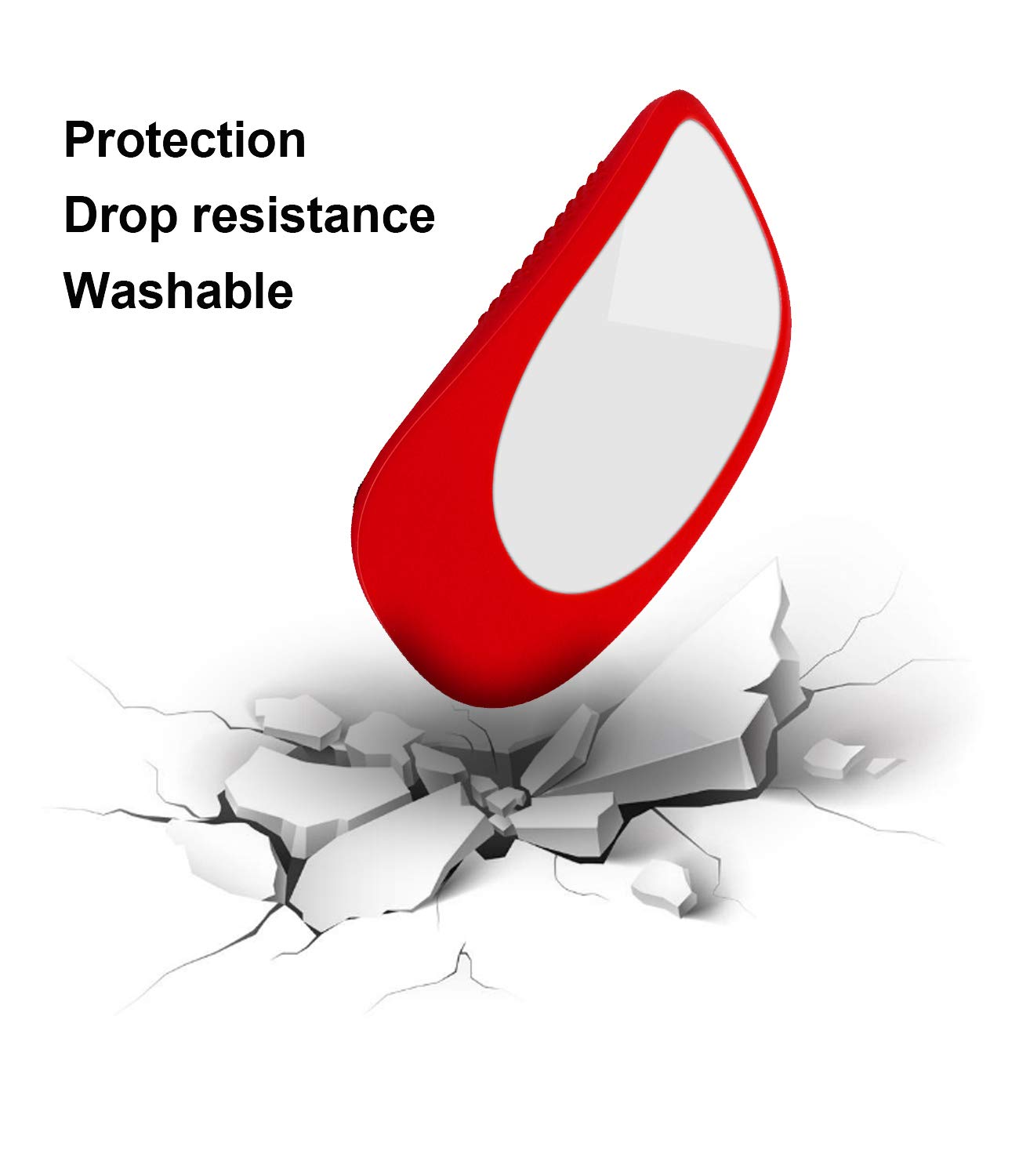 Purple Silicone Protective Case Cover for Apple Magic Mouse 1/2 - Shockproof & Anti-Slip Skin for iPad Accessories - Perfect for Office, Home & Travel Use