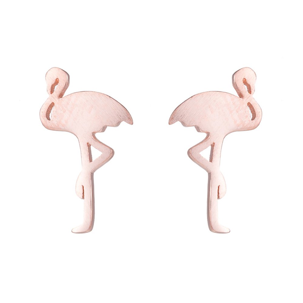 Exquisite Flamingo Stud Earrings for Women - Cute Animal Jewelry Gifts for Girls, Birthday Party Accessories - Perfect for Everyday Wear, Date Nights & Special Occasions