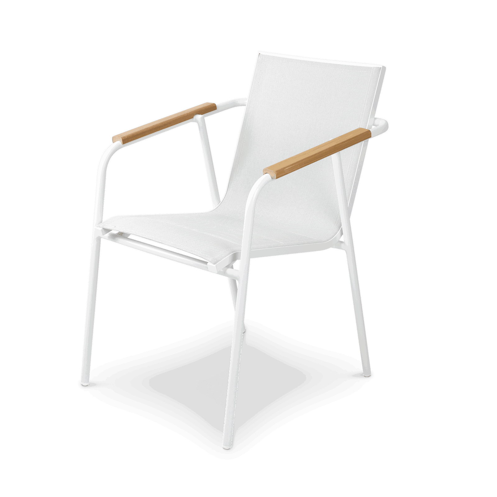 White Caribbean Outdoor Extension Dining Table with Aluminum Chairs - Perfect for Patio, Garden & Backyard Entertaining