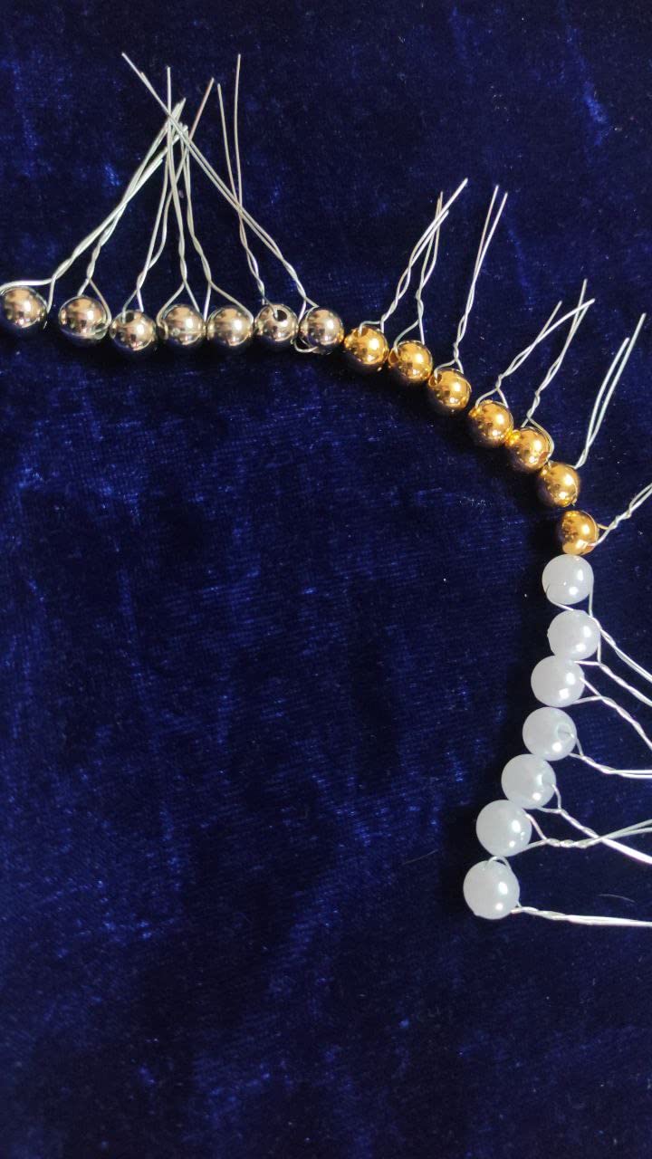 23 Pack Pearl Hair Pins & Adjustable Hair Clips - Golden Wedding Hairstyle Accessories for Women & Girls - Perfect for Bridal, Prom, and Formal Events