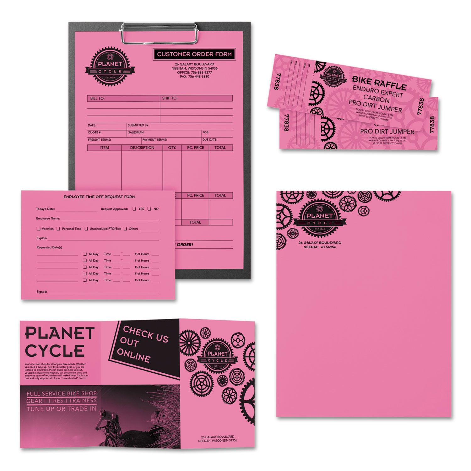 Astrobrights® Vibrant Color Paper - 24 lb Premium Bond Weight, 8.5 x 11 Inches, Pulsar Pink, 500 Sheets per Ream - Perfect for Office Documents, School Projects & Creative Crafts