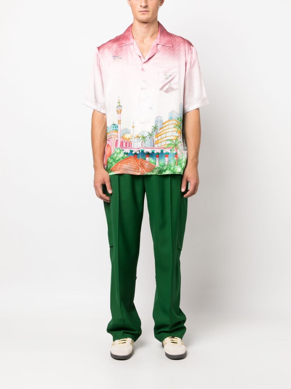 Casablanca Pink Shirts for Men - Stylish & Comfortable Casual Wear for Everyday Outfits & Summer Fashion