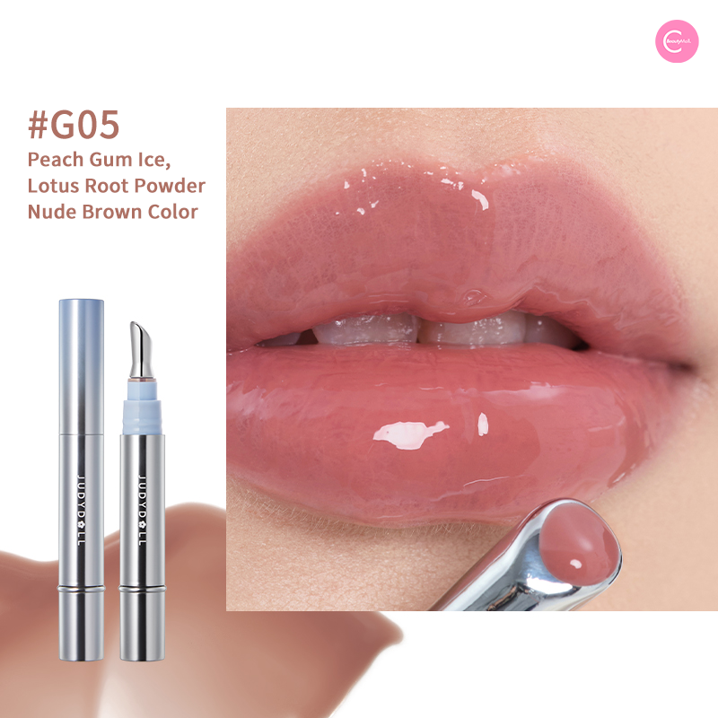 Judydoll Mirror Gloss Essence Lip Glow - Hydrating Plumping Lip Gloss with Shine, Moisturizing & Non-Sticky Formula - Perfect for Daily Wear, Date Night & Makeup Looks