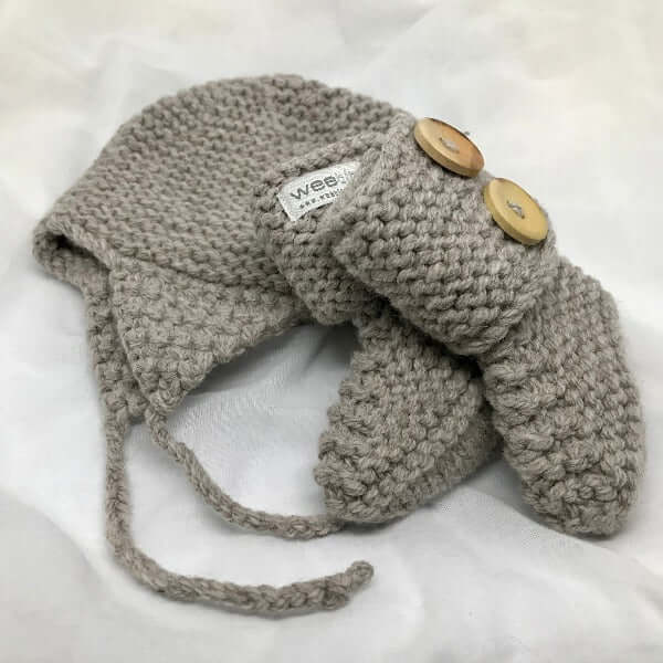 Chunky Knit Hat and Boots Set - Warm Winter Beanie & Cozy Booties for Women - Soft Yarn Accessories for Cold Weather - Perfect for Snow Days, Outdoor Adventures & Casual Wear