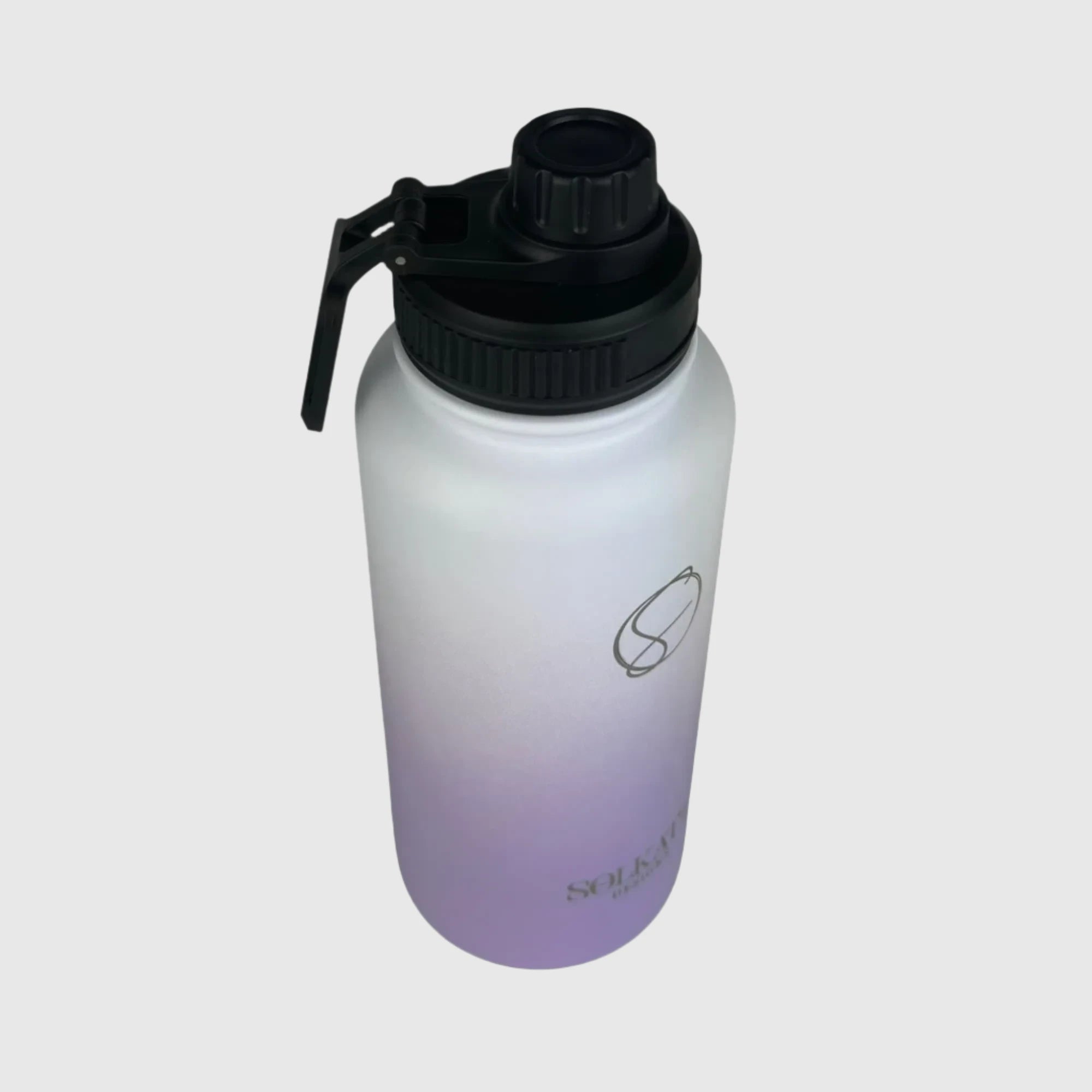 Lavender Lilac Stainless Steel Insulated Water Bottle 32oz (950ml) - Keeps Drinks Hot & Cold for Hours - Perfect for Hiking, Gym, Office & Travel