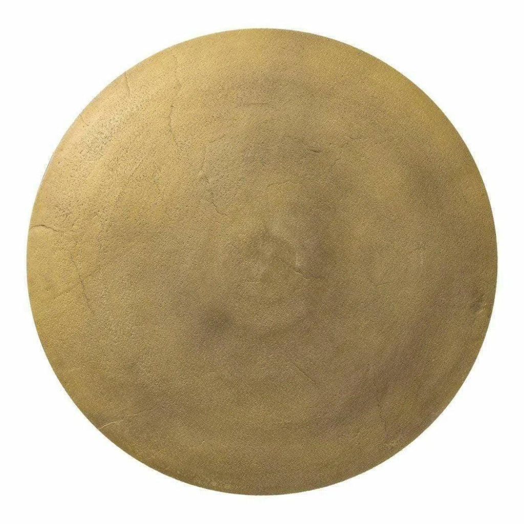 35.5 Inch Mid Century Modern Coffee Table in Yellow - Perfect for Living Room, Lounge & Home Decor