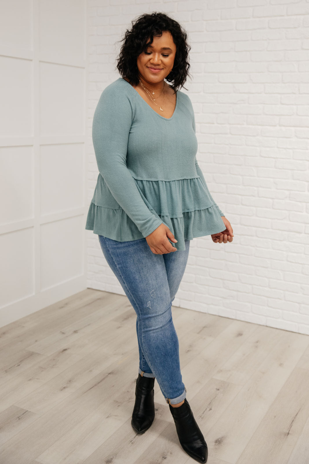 Stylish Women's Tiered Blouse - Flowy Layered Tunic Top for Casual & Office Wear | Perfect for Summer Outfits & Everyday Fashion