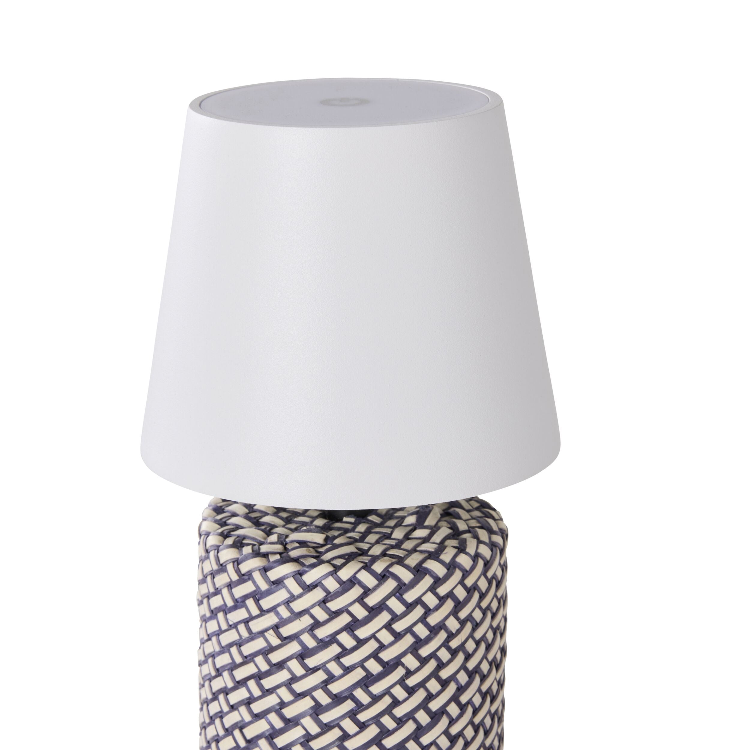 Alexa Palm Leaf Portable LED Lamp - 29cm Height, Battery Operated for Indoor & Outdoor Use - Perfect for Patio, Garden, and Camping Lighting