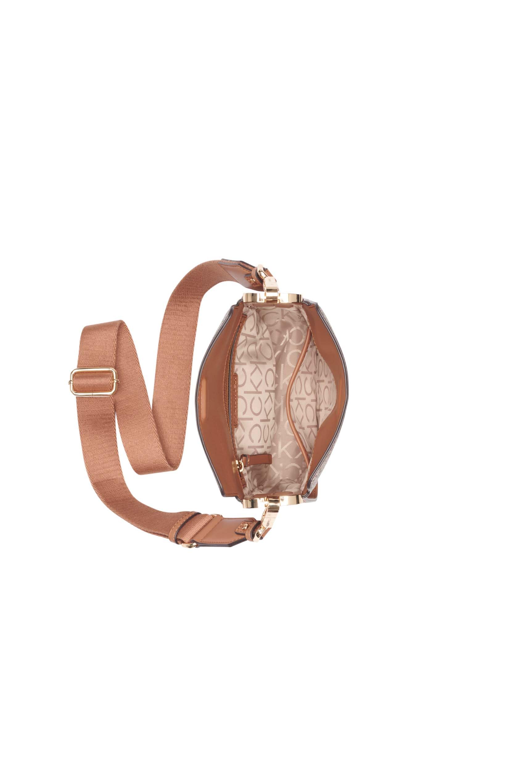Calvin Klein Fay North/South Small Crossbody Bag for Women - Stylish & Compact Purse for Everyday Use, Travel, and Night Out