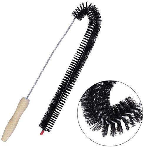 Washing Machine Cleaning Brush & Dryer Vent Cleaner Kit - 28.35 Inch Flexible Lint Brush with Metal Materials for Refrigerator Coils, HVAC Vents & Appliance Maintenance | Perfect for Home Laundry Rooms & Appliance Repair
