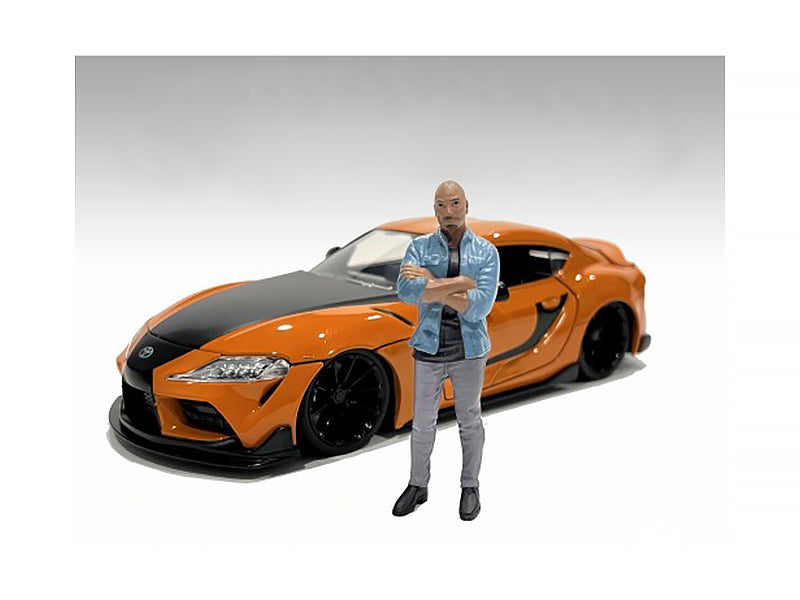 1/18 Scale Model Car Meet 3 Figure Set - American Diorama Collectible Miniature Figures for Diecast Car Displays & Diorama Scenes