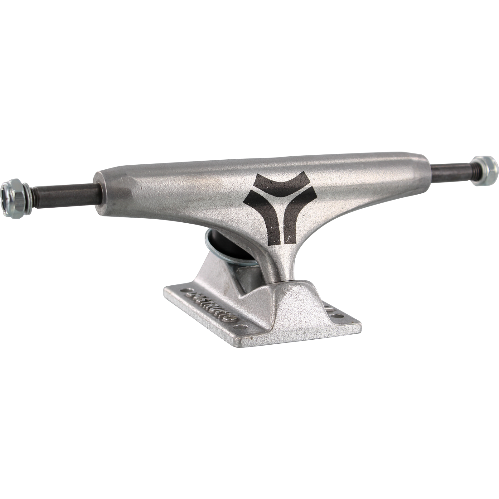 Destructo Mid D1 5.5 Raw Skateboard Trucks - Pair of 2 for Street & Park Skateboarding - High Performance Skateboard Parts for Smooth Turns & Stability