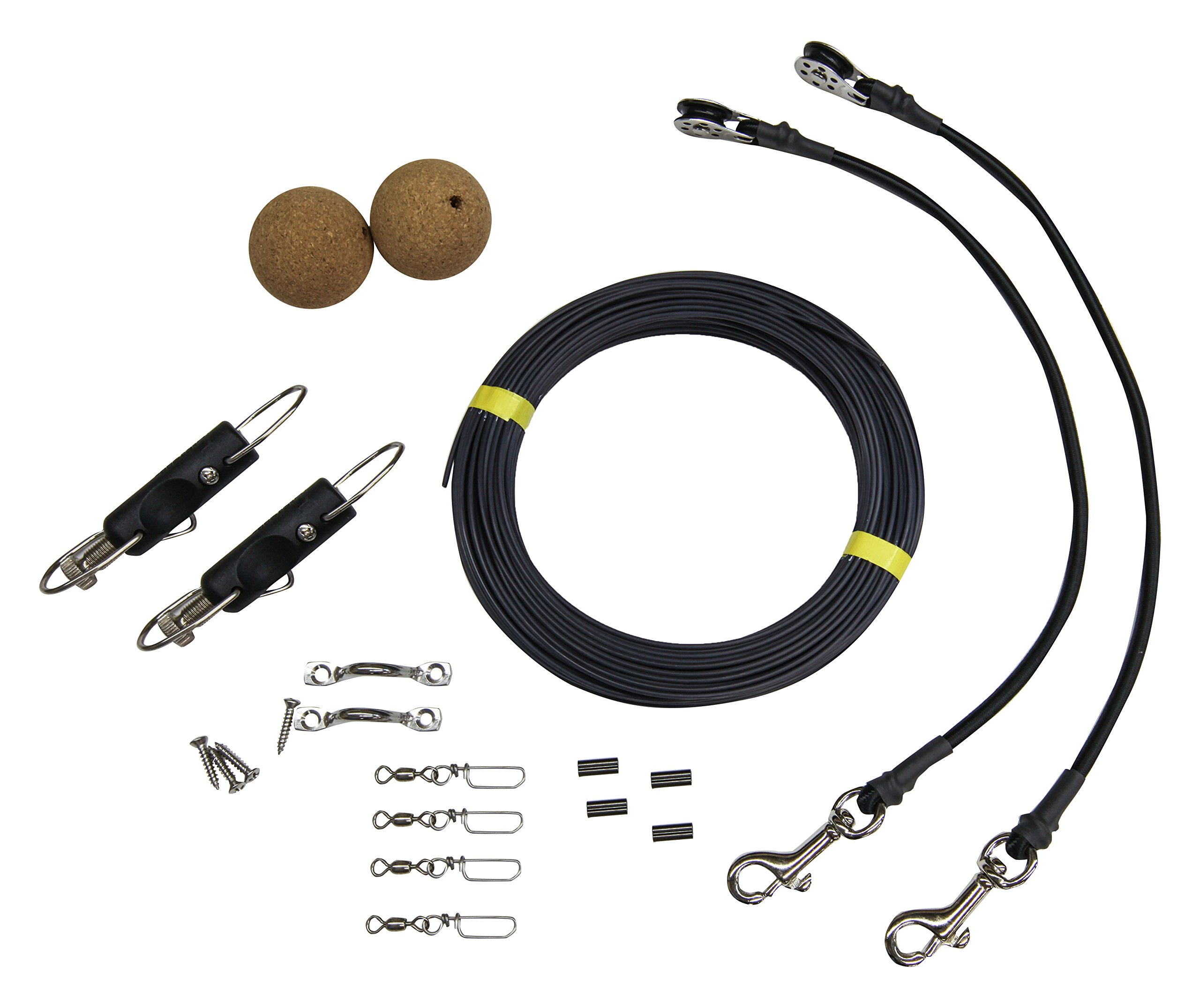 Tigress Elite Mono Rigging Kit for Shark, Wahoo, Mahi Mahi, Tuna & Sailfish - Heavy Duty Big Game Fishing Gear - Perfect for Offshore, Deep Sea & Sport Fishing Adventures