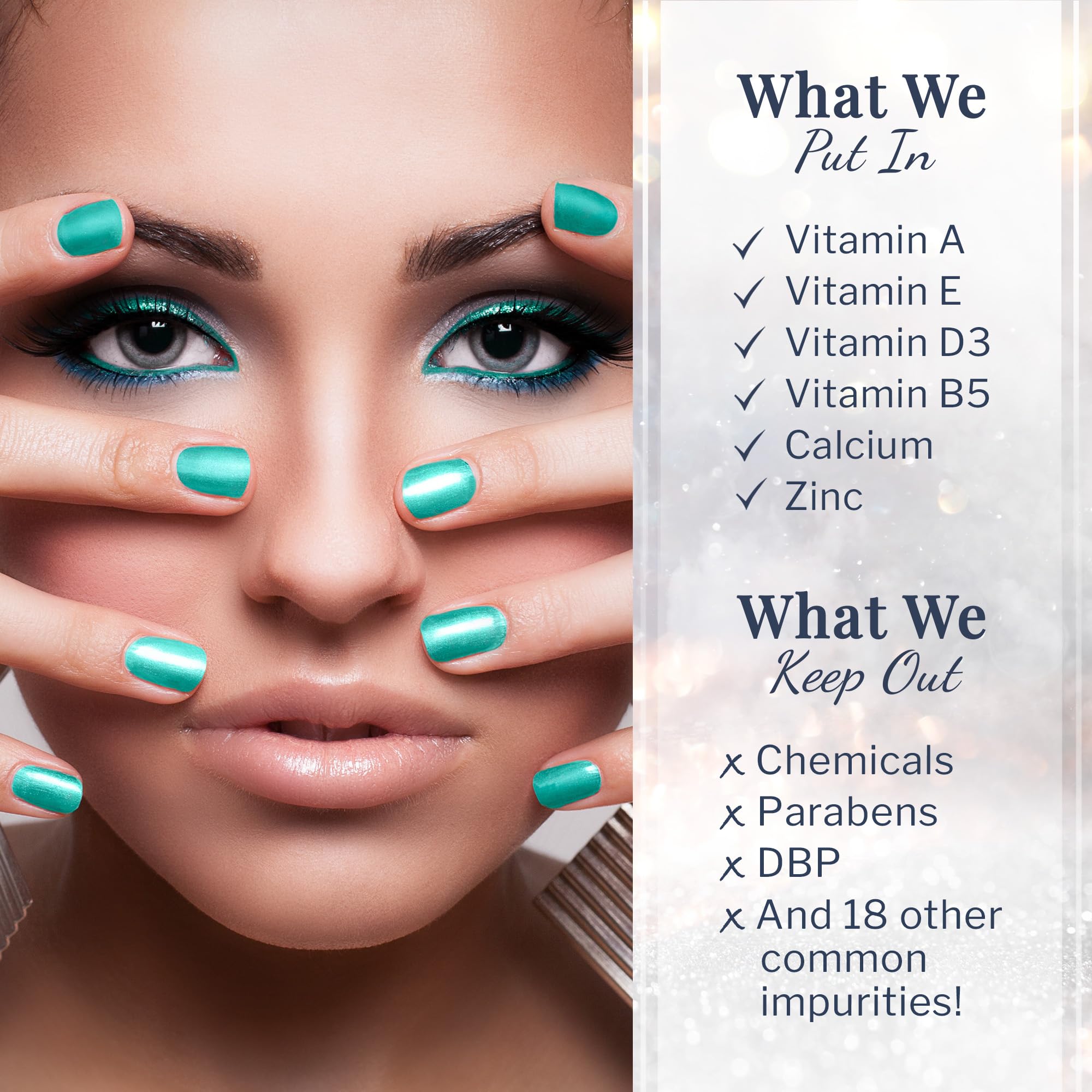 SNS Nails Duo Set - Nail Polish & UV Gel Kit #BP32 for Long-Lasting Manicures at Home or Salon