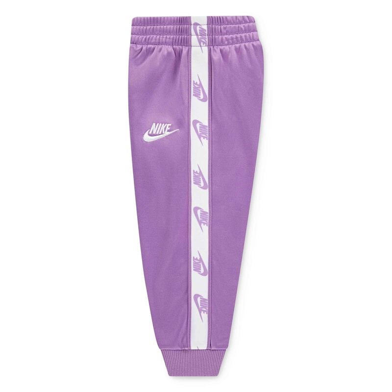 Nike Kids' Logo Dri-FIT Fuchsia Full Zip Tracksuit Set - Breathable & Comfortable Athletic Outfit for Boys & Girls - Perfect for School, Sports & Casual Wear
