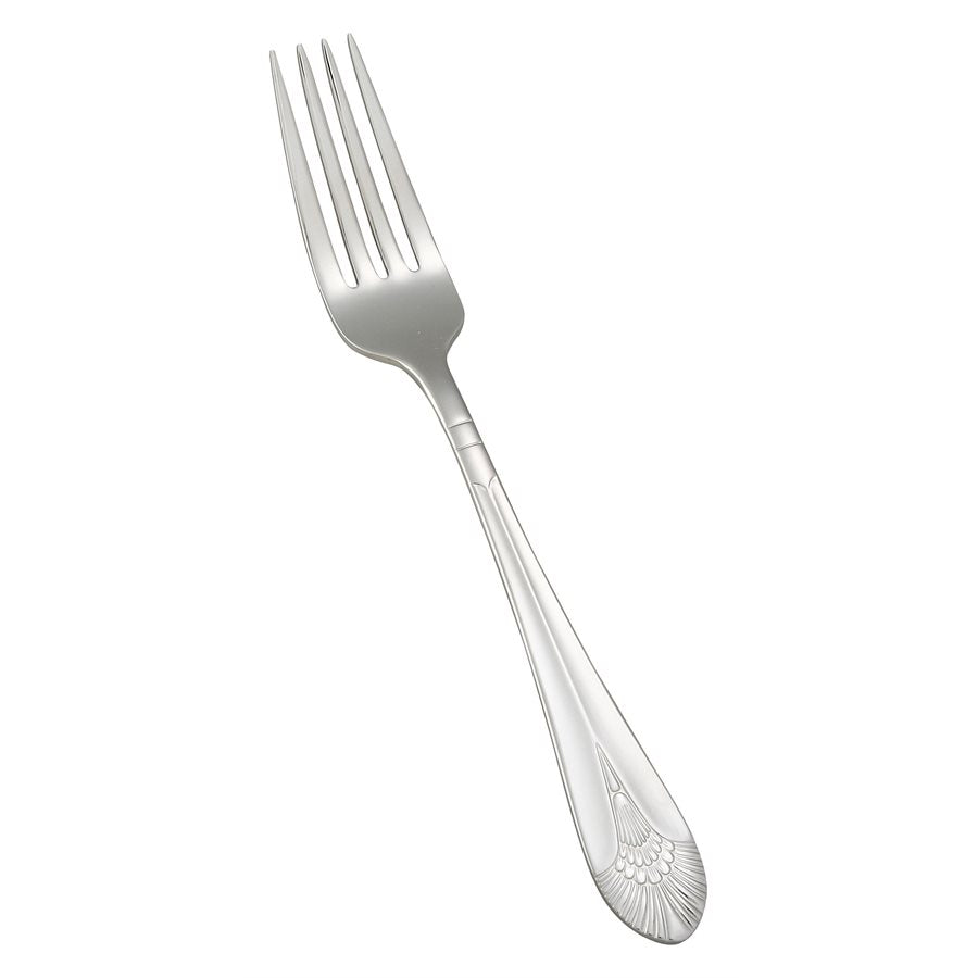 Winco Peacock Table Fork - 12-Piece Stainless Steel Flatware Set for Dining, Kitchen & Restaurant Use - Elegant & Durable Forks for Everyday Meals, Parties & Formal Events