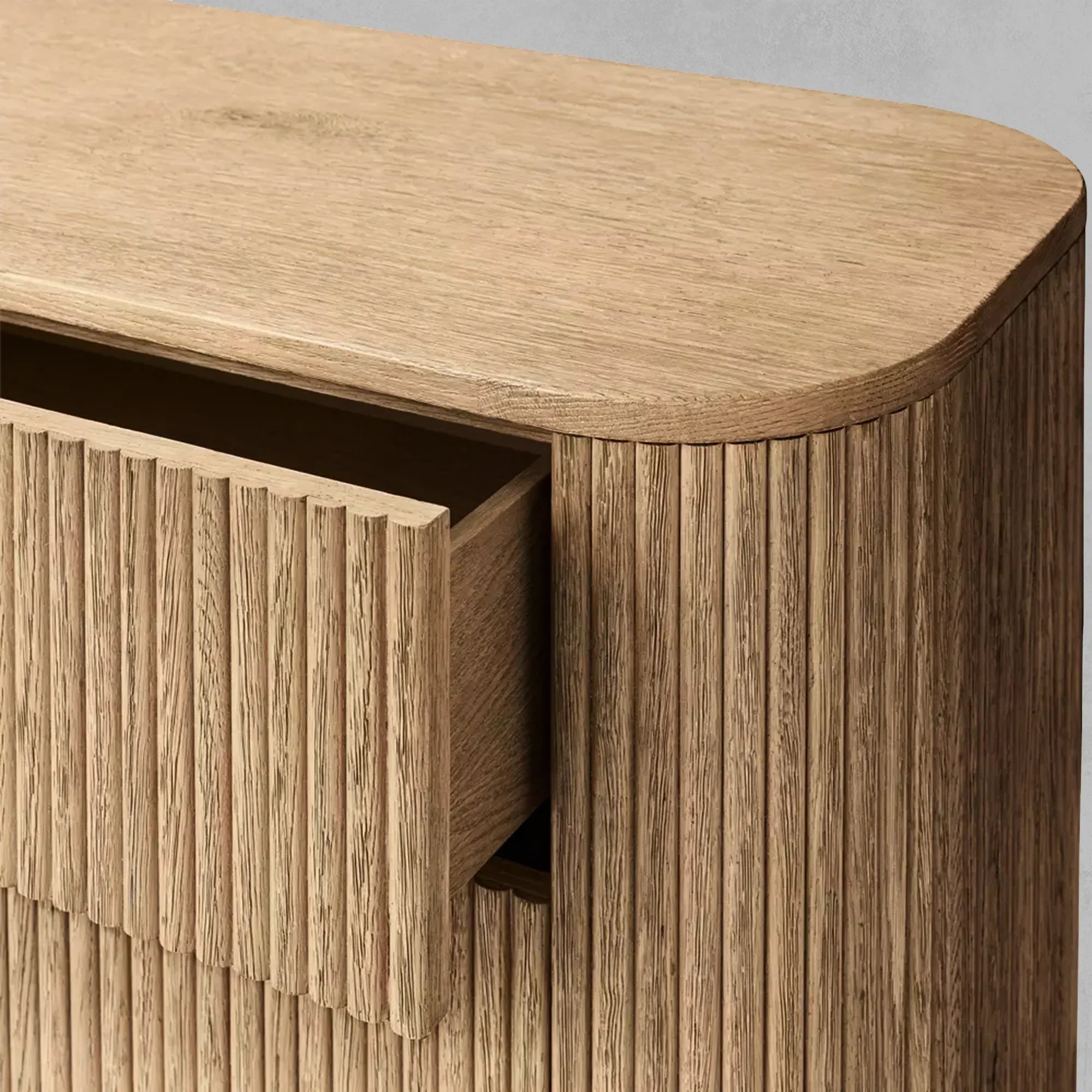 Mulholland Modern 9-Drawer Sideboard Dresser - Stylish Storage Solution for Living Room, Bedroom & Entryway