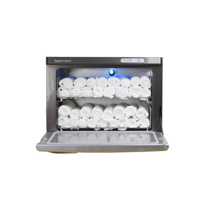 Touch America Standard UV Hot Towel Cabinet - Professional Salon & Spa Sterilizer for Sanitizing Towels, Combs & Tools - Perfect for Hair Salons, Nail Spas & Beauty Clinics