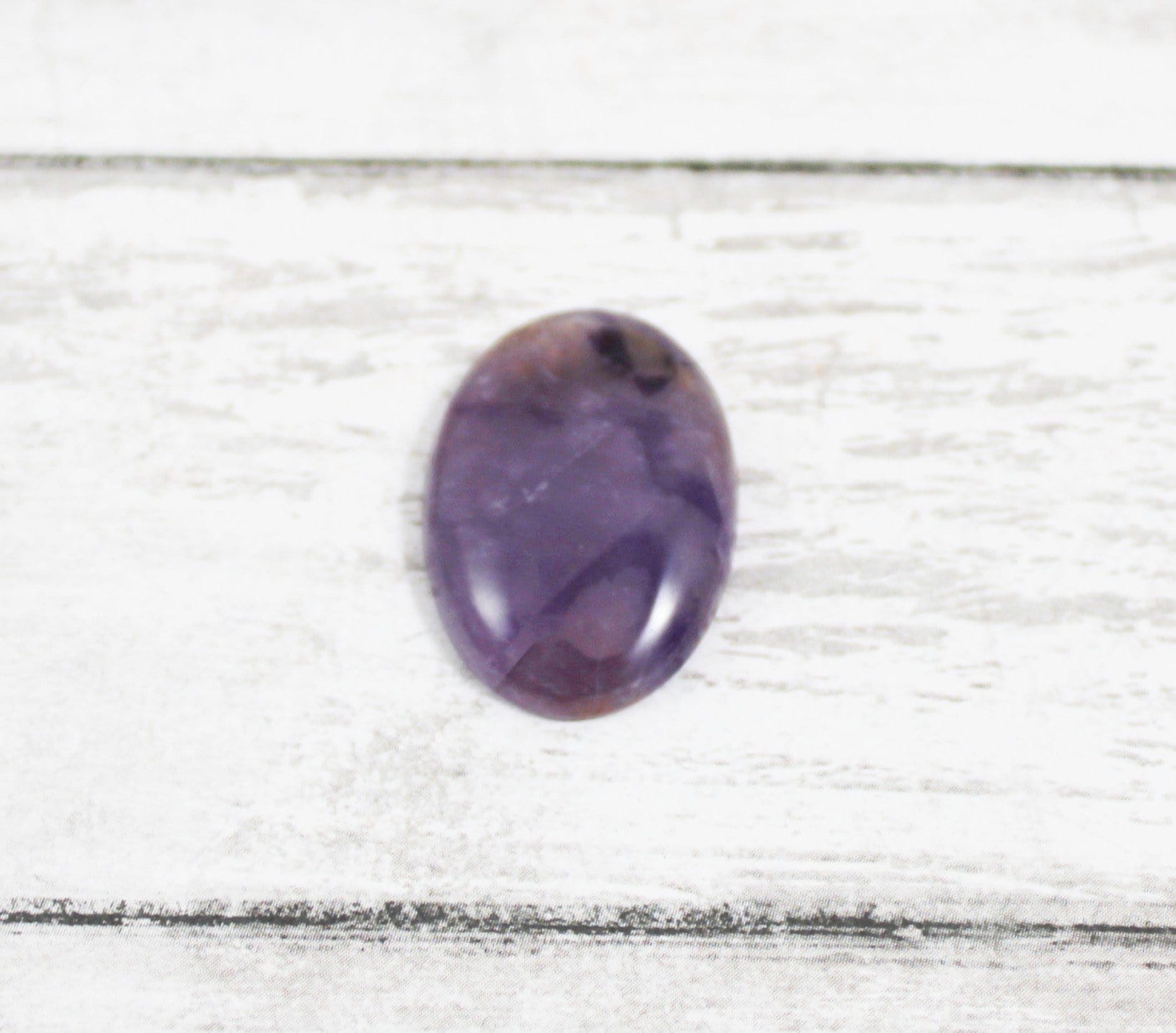 Natural Amethyst Starburst Cabochon Gemstone for Jewelry Making - Perfect for Rings, Necklaces & DIY Craft Projects