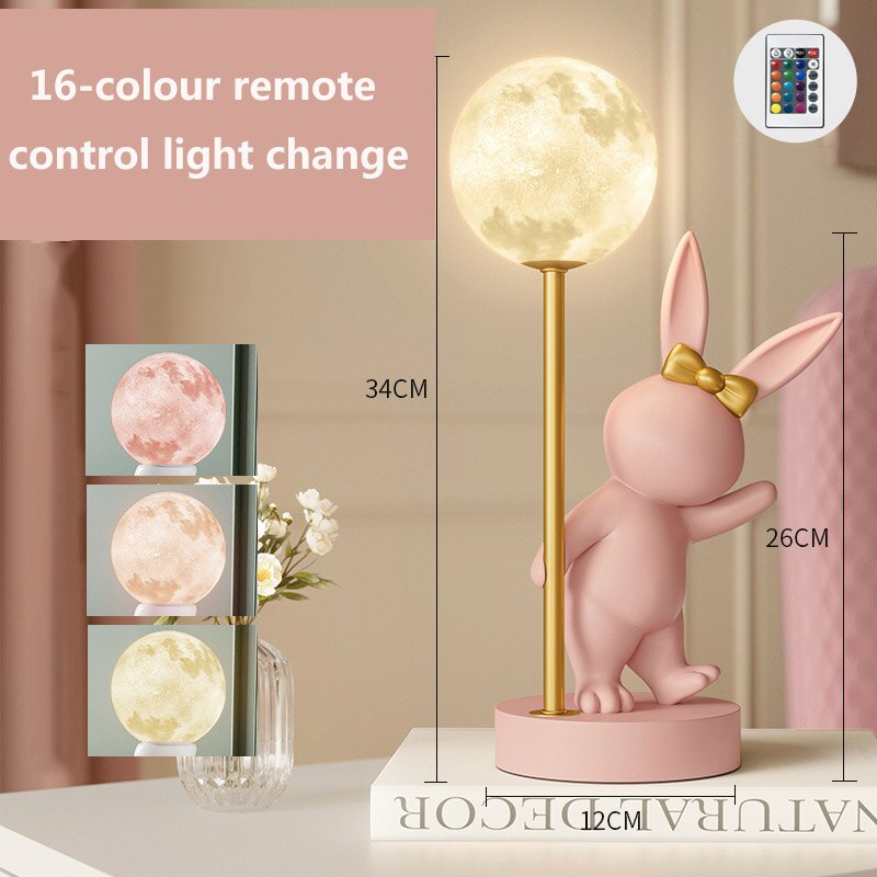 Pink - 16 Colour Light with Remote