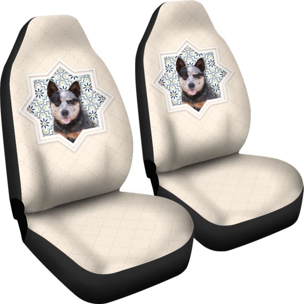 Custom Australian Cattle Dog Car Seat Covers - Durable Pet Car Accessories for Trucks & SUVs - Perfect for Travel, Outdoor Adventures & Daily Commutes