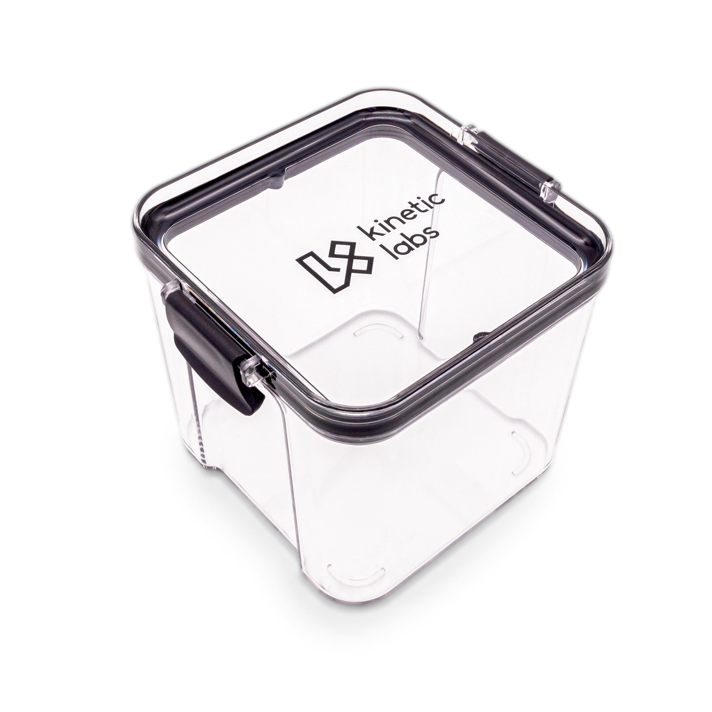 Kinetic Labs Keyboard Switch Container - Transparent Plastic Sealed Storage Box for Mechanical Keyboard Switches (Large Size) - Perfect for Organizing, Storing & Protecting Your Mechanical Keyboard Switches Collection