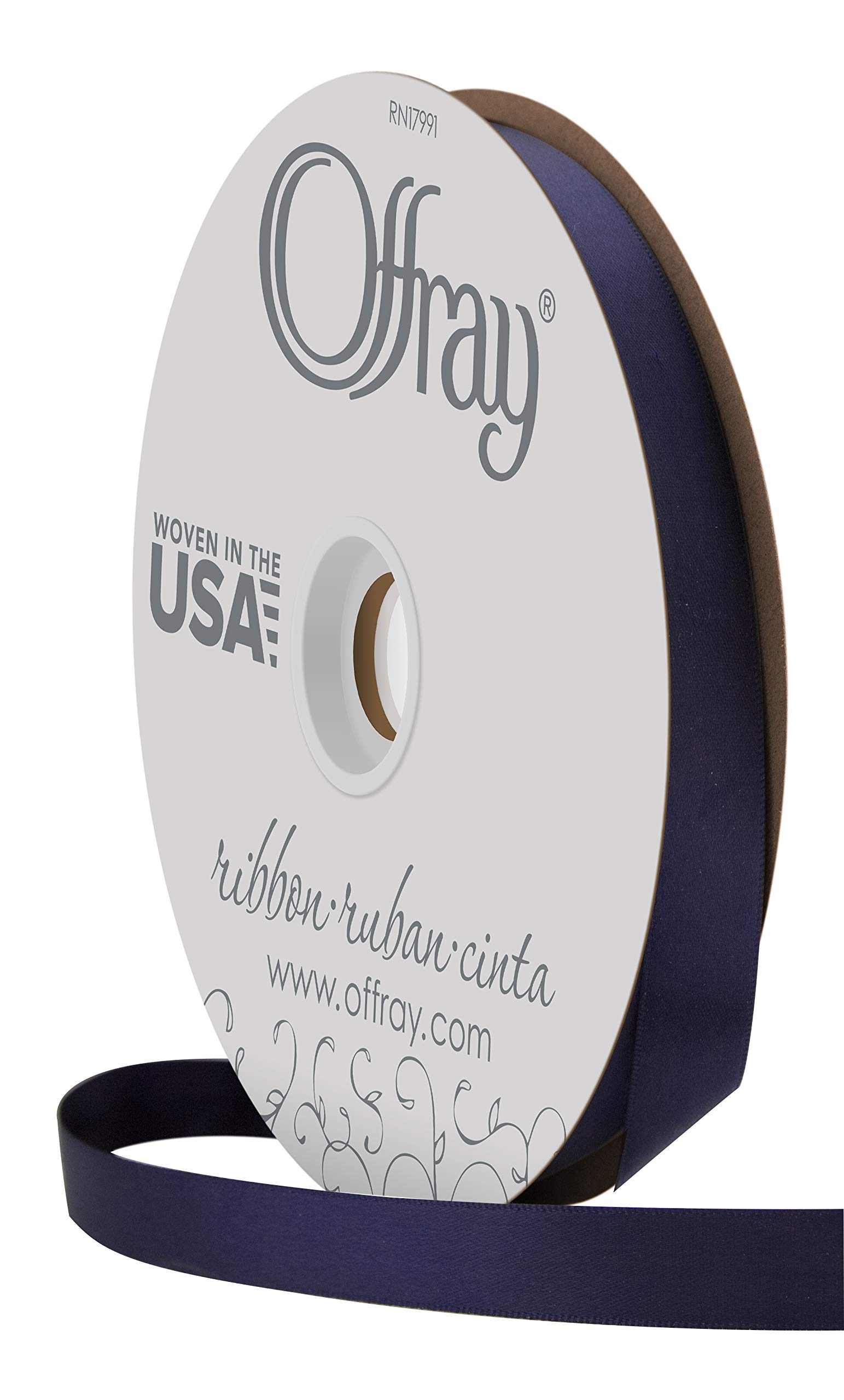 Premium Double Face Satin Ribbon - 1/2 Inch Wide, 10 Yards - Perfect for Gift Wrapping, Hair Bows, Wedding Decor & DIY Crafts