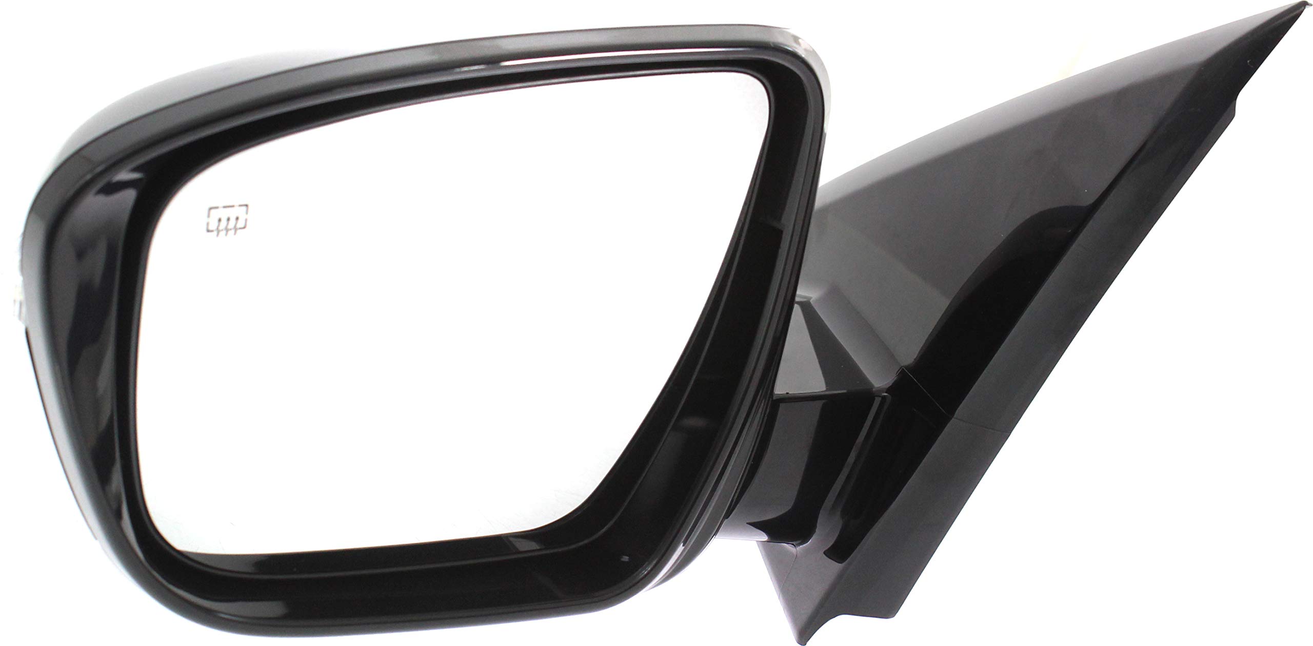 2017 Nissan Pathfinder Driver Side Power Heated Mirror with Turn Signal - Garage-Pro Replacement Part (Paintable, No Memory/360 Camera) - Perfect for Winter Driving & Enhanced Safety
