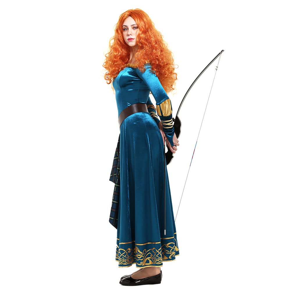 Miccostumes Women's Princess Adult Dress - Elegant Cosplay Costume for Halloween, Renaissance Fairs & Themed Parties | Official Licensed Costume