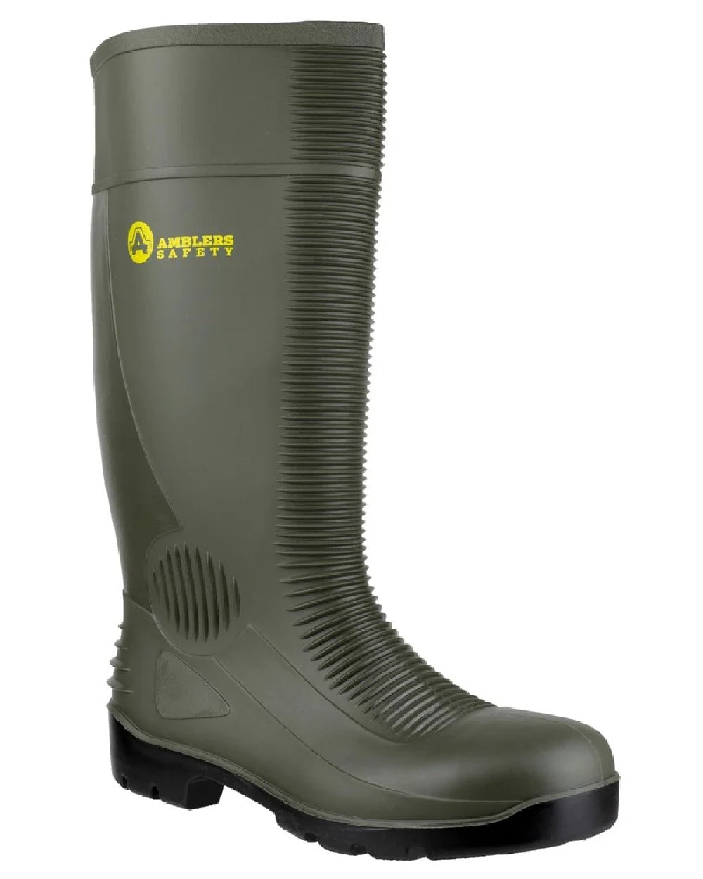Amblers Safety FS99 S5 SRA Waterproof Work Boots - Slip Resistant Safety Wellingtons for Construction, Gardening & Outdoor Work