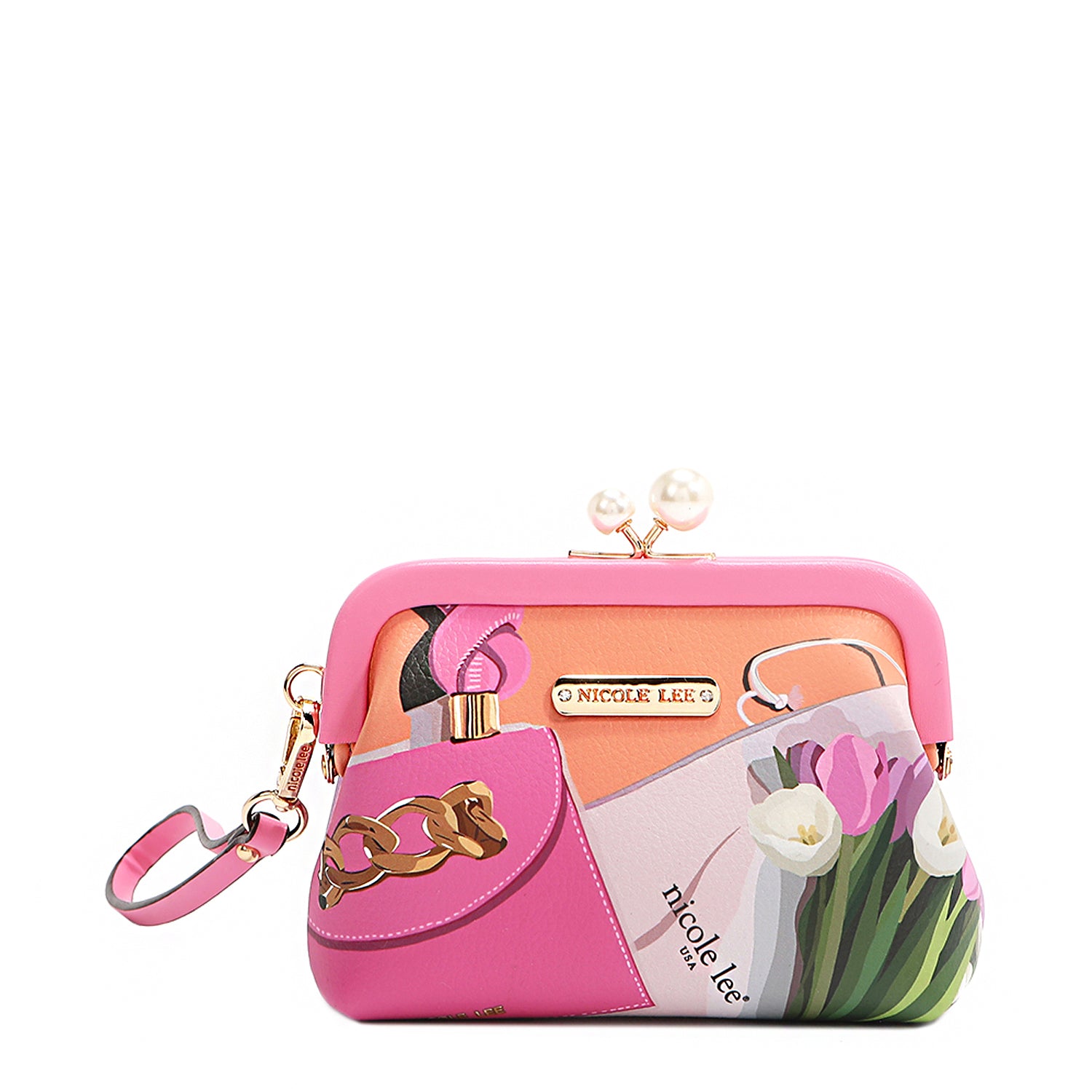 Chelsea Pearl Coin Purse - Elegant & Stylish Wallet for Women - Perfect for Parties, Travel & Everyday Use