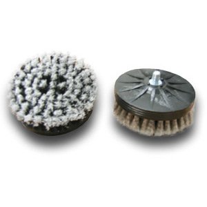 Detail King Cyclo Ultra Soft Shampoo Brushes - Gray (1 Pair) - Gentle Car Wash & Detailing Brush for Auto, RV & Boat Cleaning