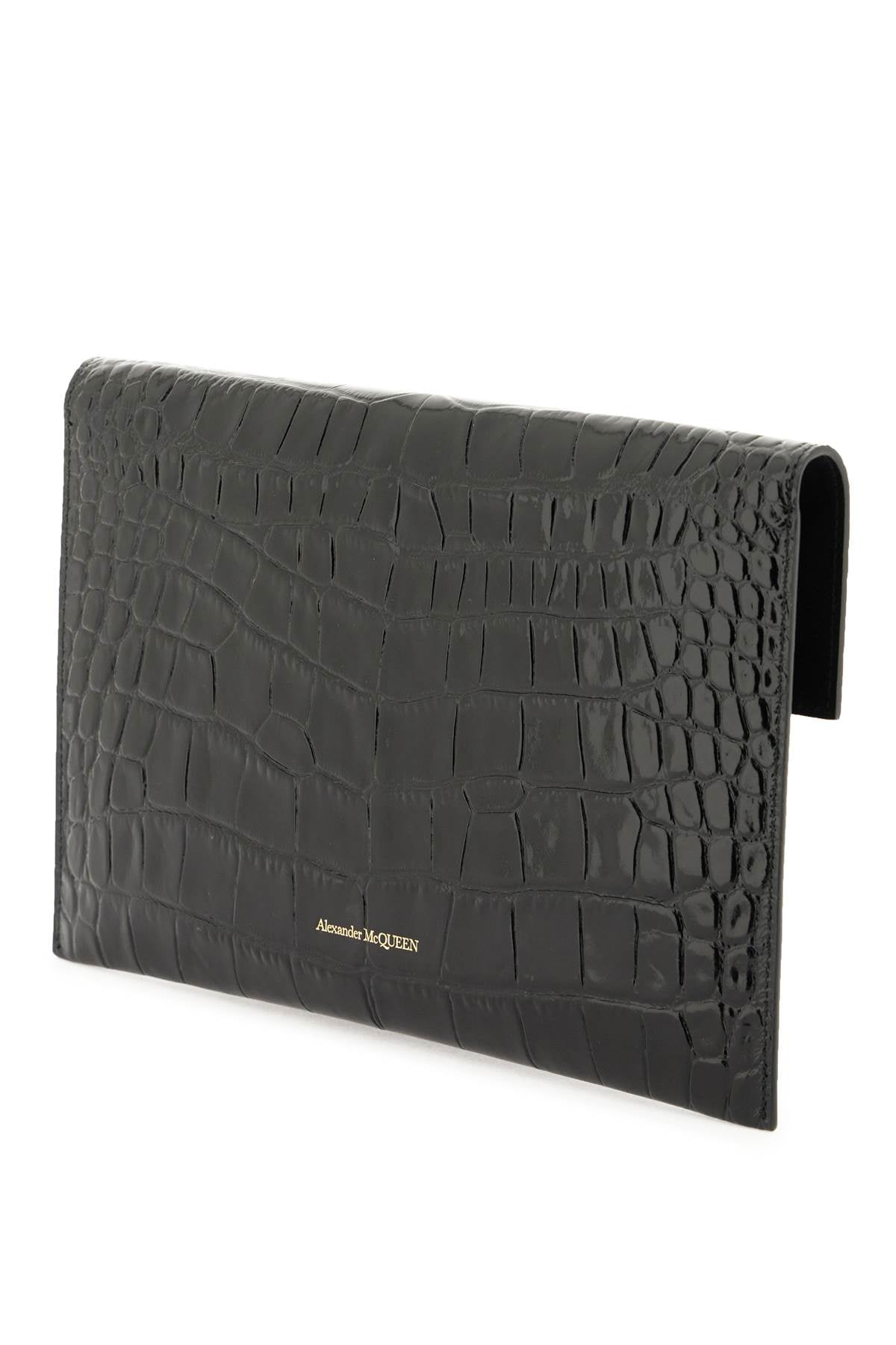 Alexander McQueen Skull Envelope Pouch - Stylish Designer Clutch for Women | Perfect for Evening Parties, Date Nights & Special Occasions