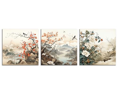 Flower and Birds