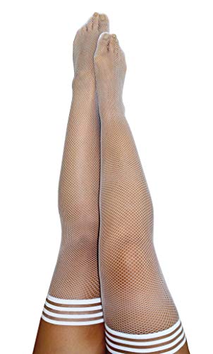 Maternity Sammy White Fishnet