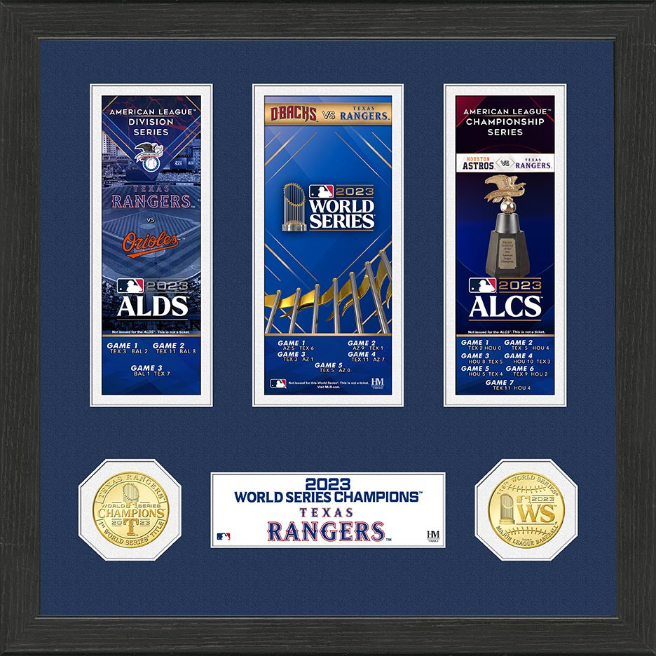 Texas Rangers 2023 World Series Champions Commemorative Bronze Coin & Photo Set - Limited Edition Collectible for Baseball Fans, Sports Memorabilia, Gift for Rangers Supporters - Perfect for Display, Fan Cave, or Sports Themed Rooms