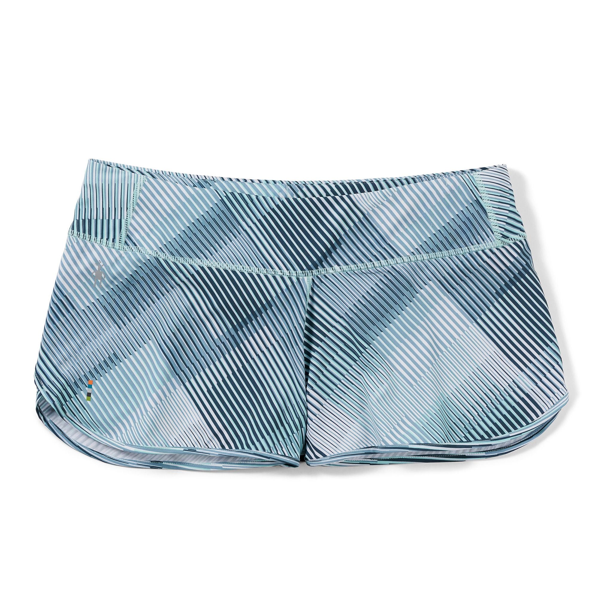 BLEACHED AQUA MOUNTAIN PLAID PRINT J57
