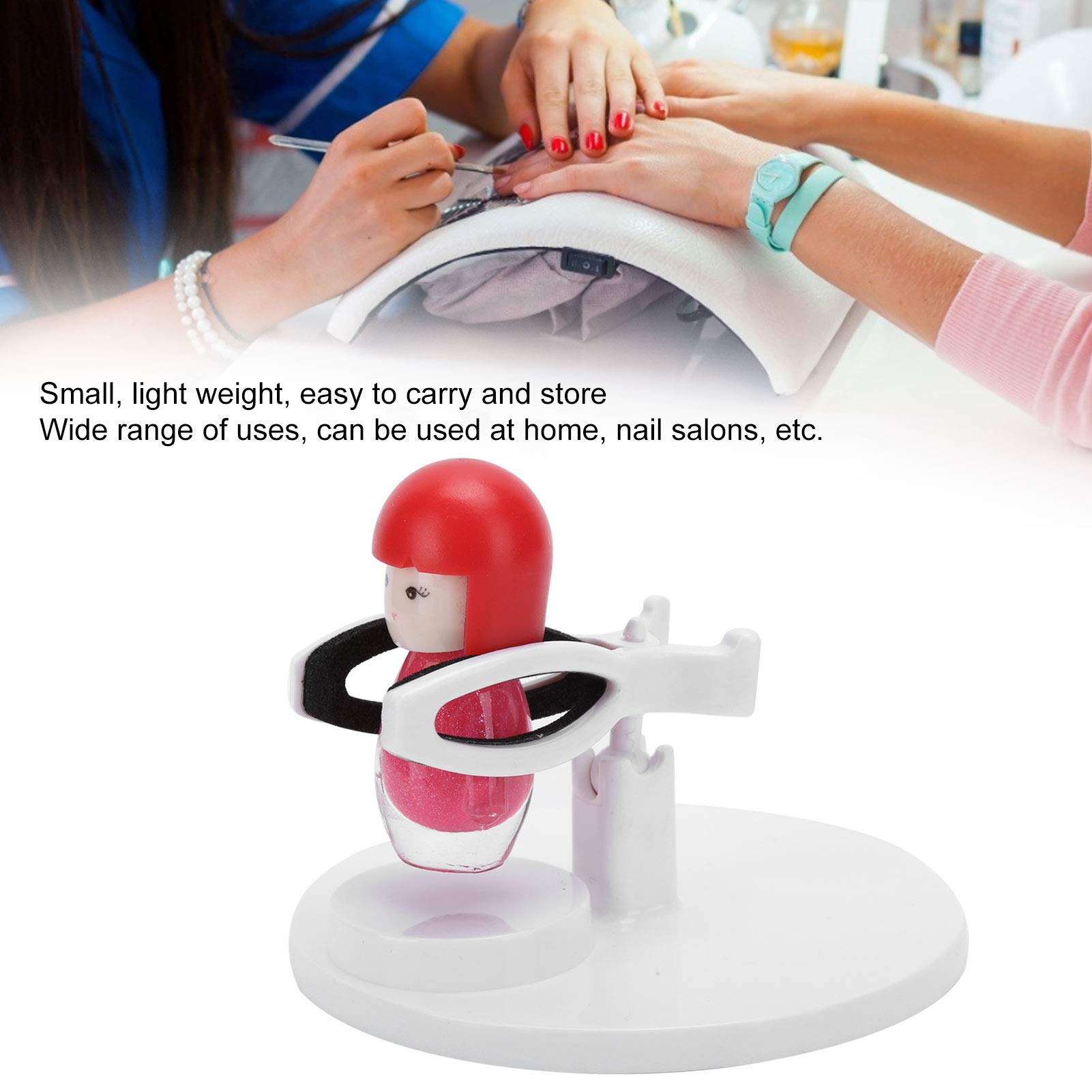 Durable Adjustable Nail Polish Bottle Holder - Nail Art Organizer for Salon & Home Use | Perfect for Nail Polish Storage & Manicure Station Organization