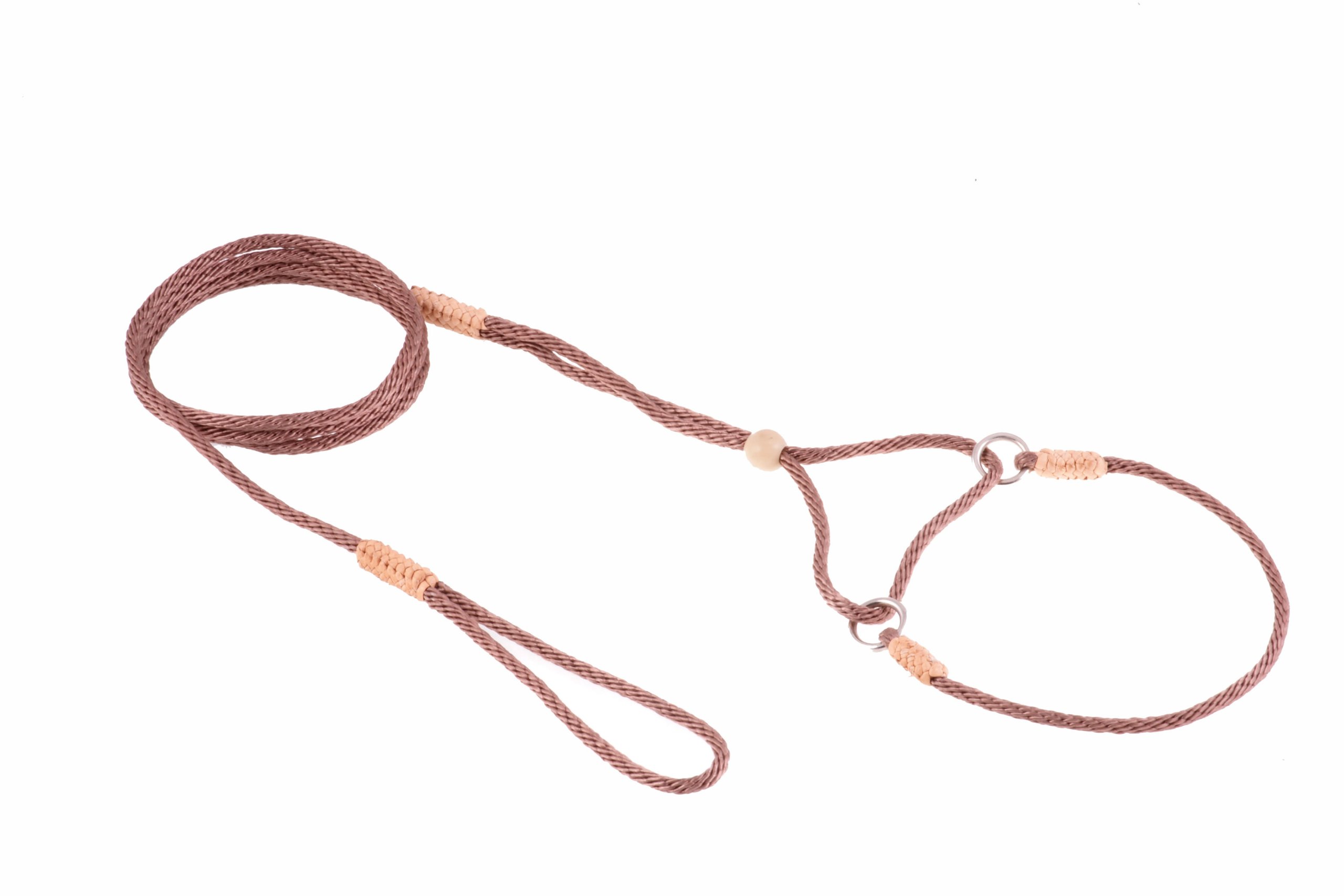 Premium Martingale Dog Leash with Adjustable Collar - Soft Nylon Training Leash for Small & Medium Dogs - Includes Tagua Bead Stopper - Ideal for Walking, Training & Outdoor Adventures - Perfect for Daily Walks, Park Visits & Obedience Classes