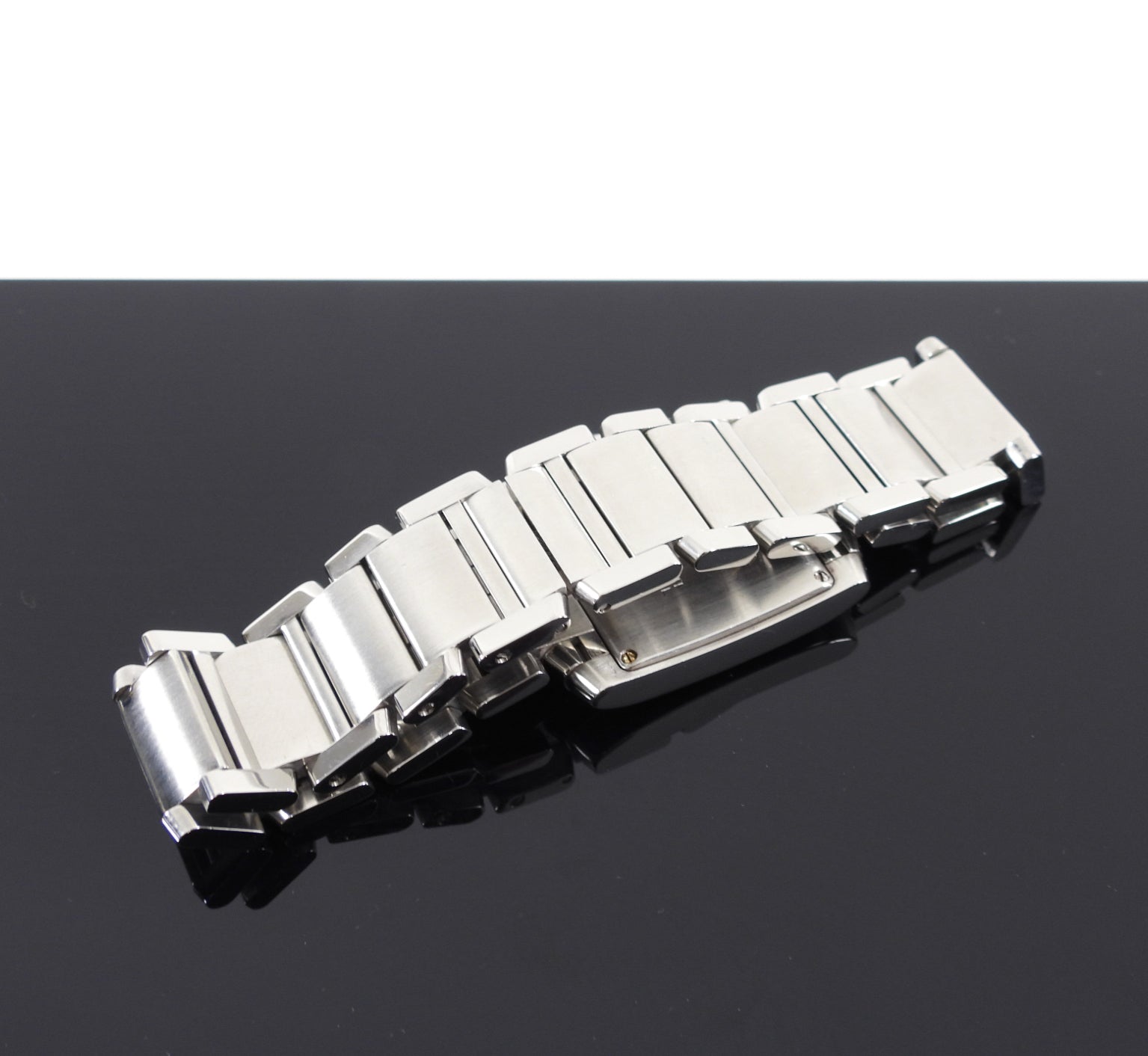 Cartier Tank Francaise Small Ladies Watch - Stainless Steel Luxury Timepiece for Women | Perfect for Office Wear, Formal Events & Everyday Elegance