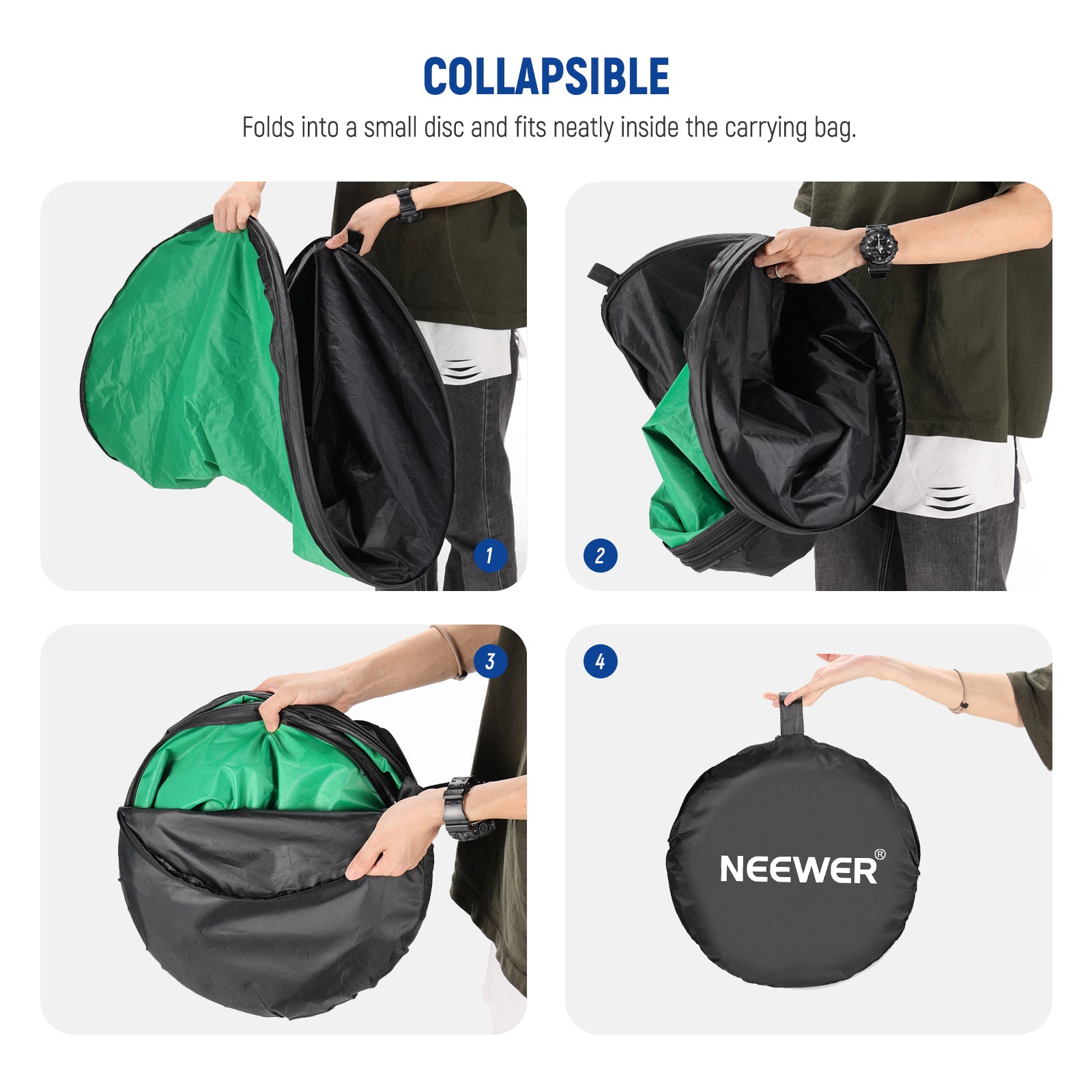 NEEWER RF 110A 7-in-1 Photography Reflector Kit - 43