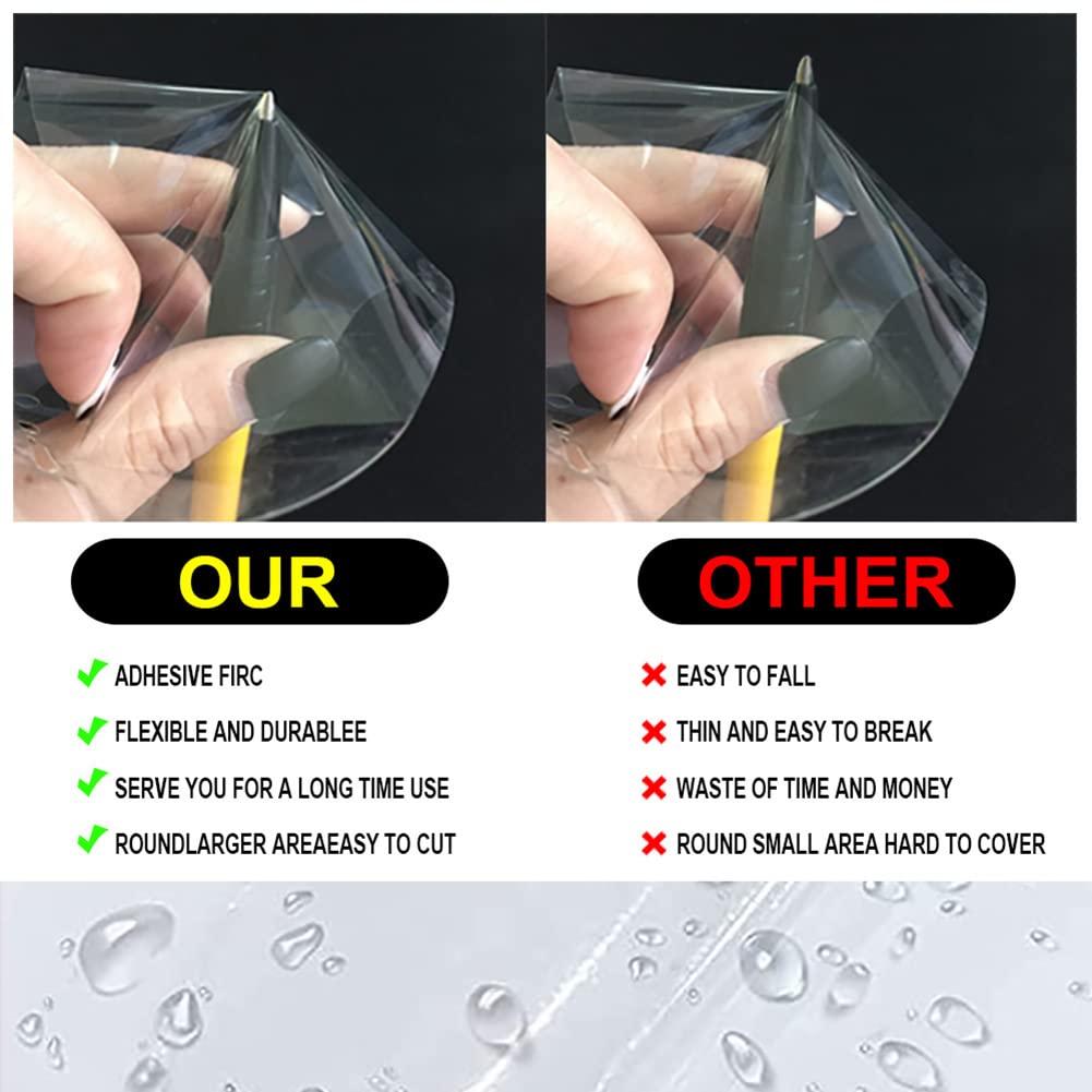 30 Pack Self-Adhesive PVC Repair Patches - Vinyl Pool Liner Repair Kit for Inflatable Boats, Rafts & Kayaks - Waterproof Pool Patch Kit for Quick Fixes at Home, Camping or Beach Outings