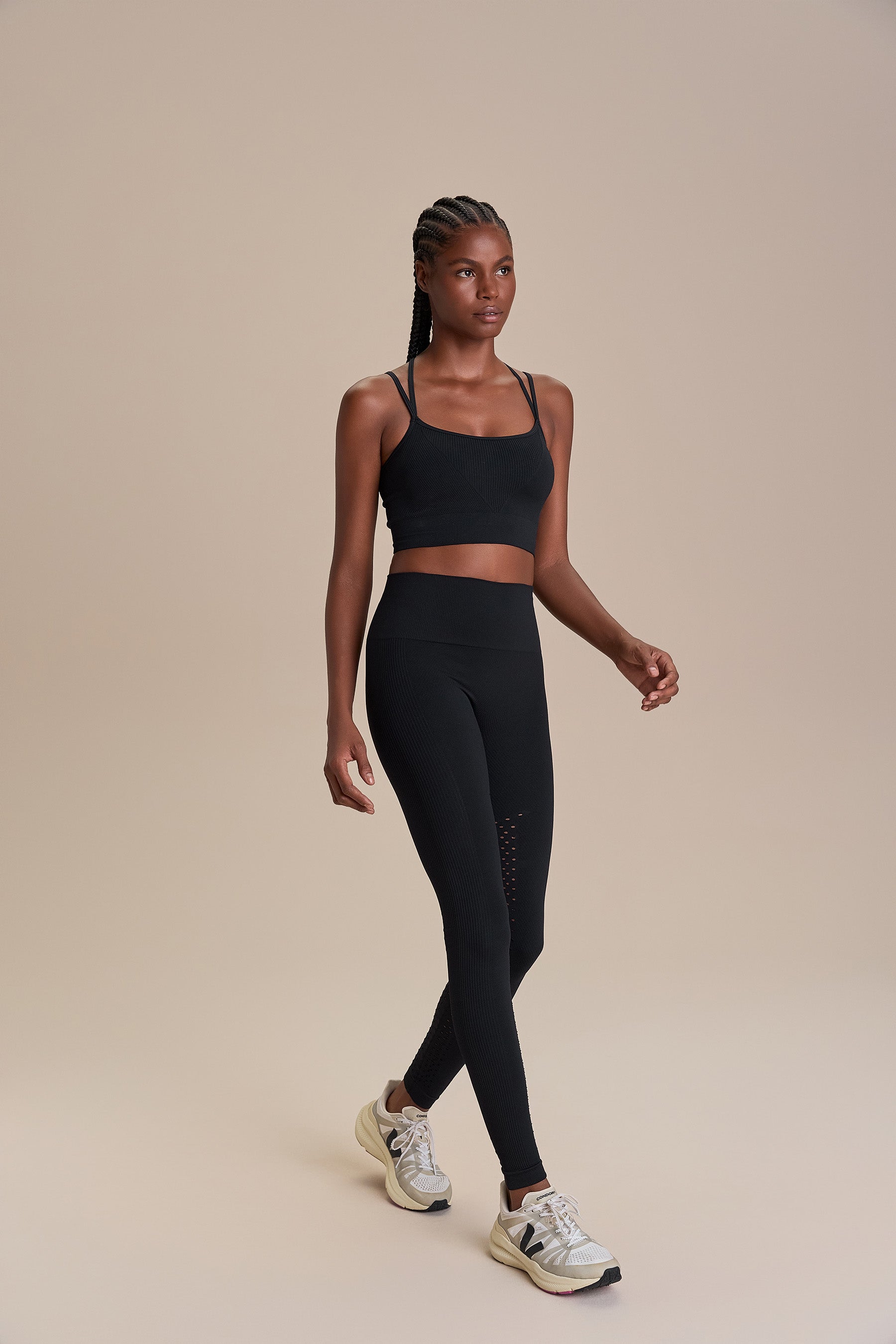 Essential Seamless Soft Stirrup Leggings for Women - Comfortable Yoga Pants for Workout, Dance & Everyday Wear
