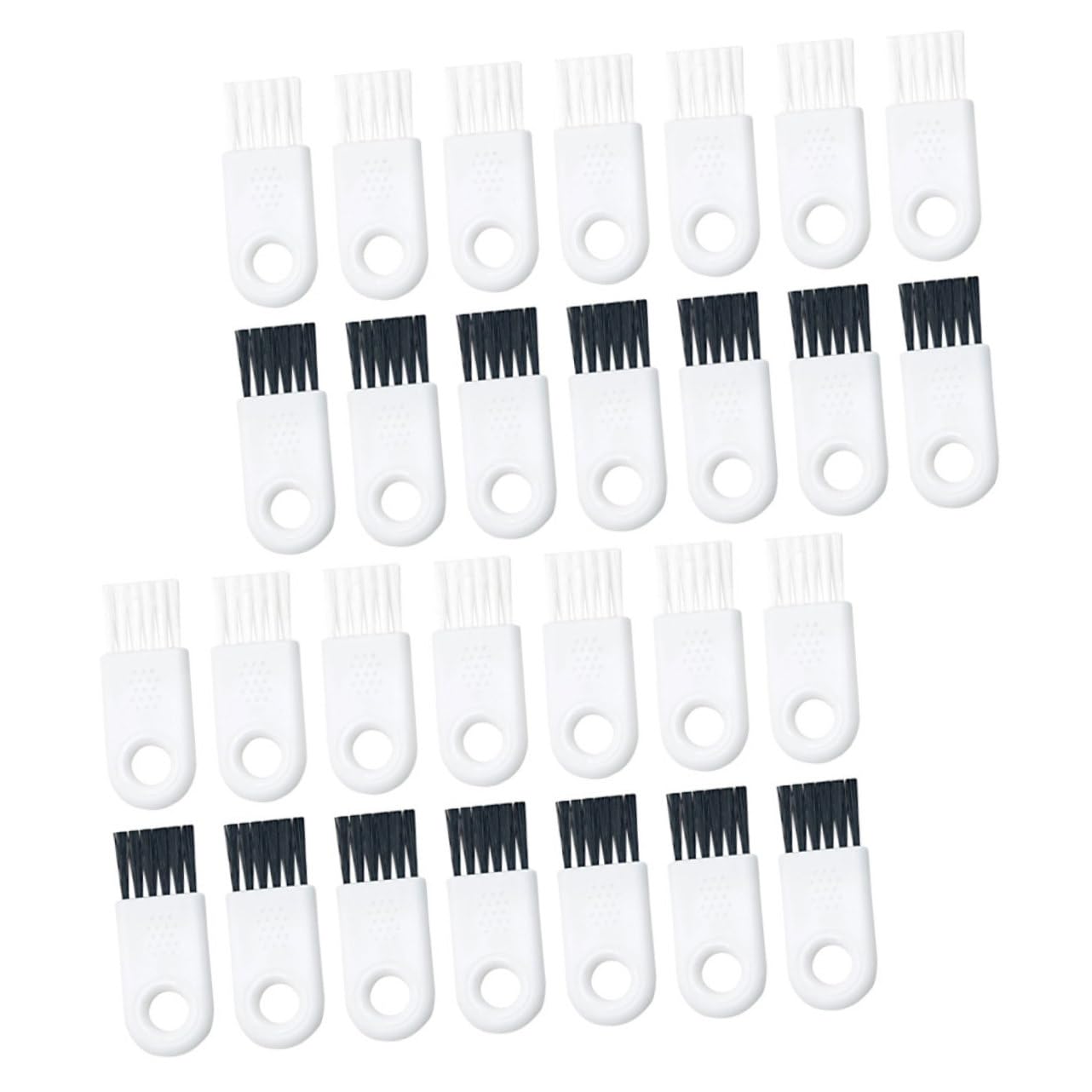 iPetboom 30-Pack Razor Cleaning Brush Set - Small Shaver Cleaner Tool with ABS Bristles for Electric Razors, Hair Clippers & Grooming Kits - Perfect for Home, Salon & Travel Use