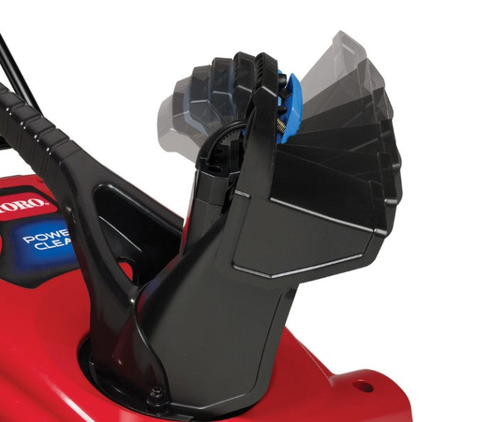Toro 38756 721 QZE Power Clear Single Stage Electric Start Snow Thrower - Ideal for Clearing Driveways, Sidewalks, and Small Yards in Winter