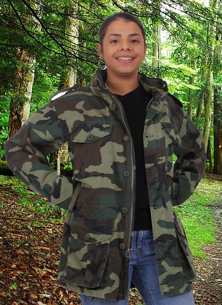 Rothco Vintage Lightweight M-65 Field Jacket - Military Style Windbreaker for Men | Outdoor Hiking, Camping & Casual Wear