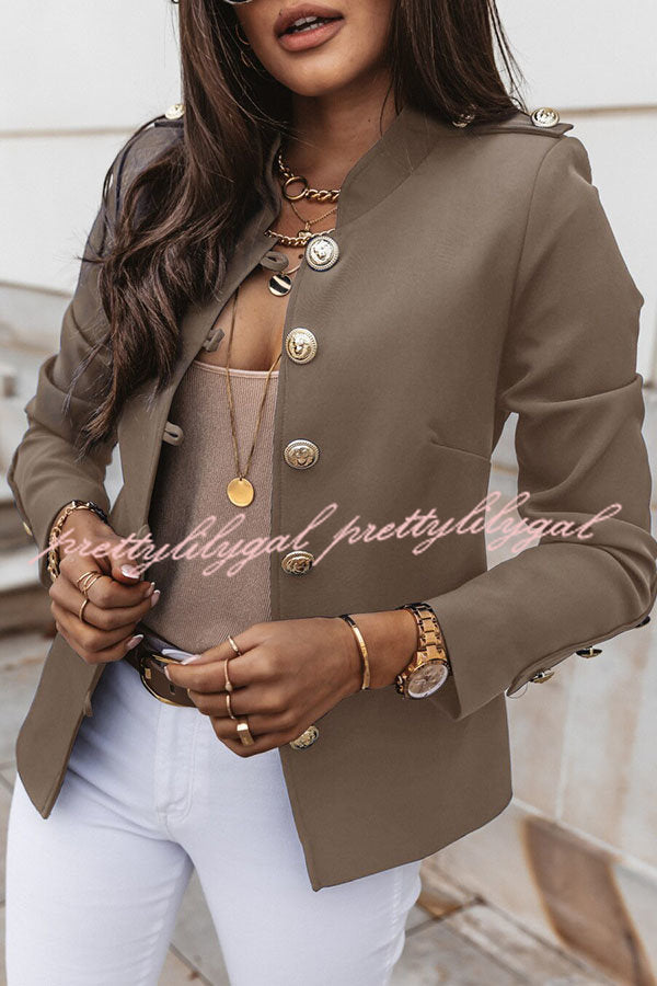 Stylish Double Breasted Lightweight Blazer for Women | Office Wear & Business Casual Outfits | Perfect for Work, Meetings & Professional Events