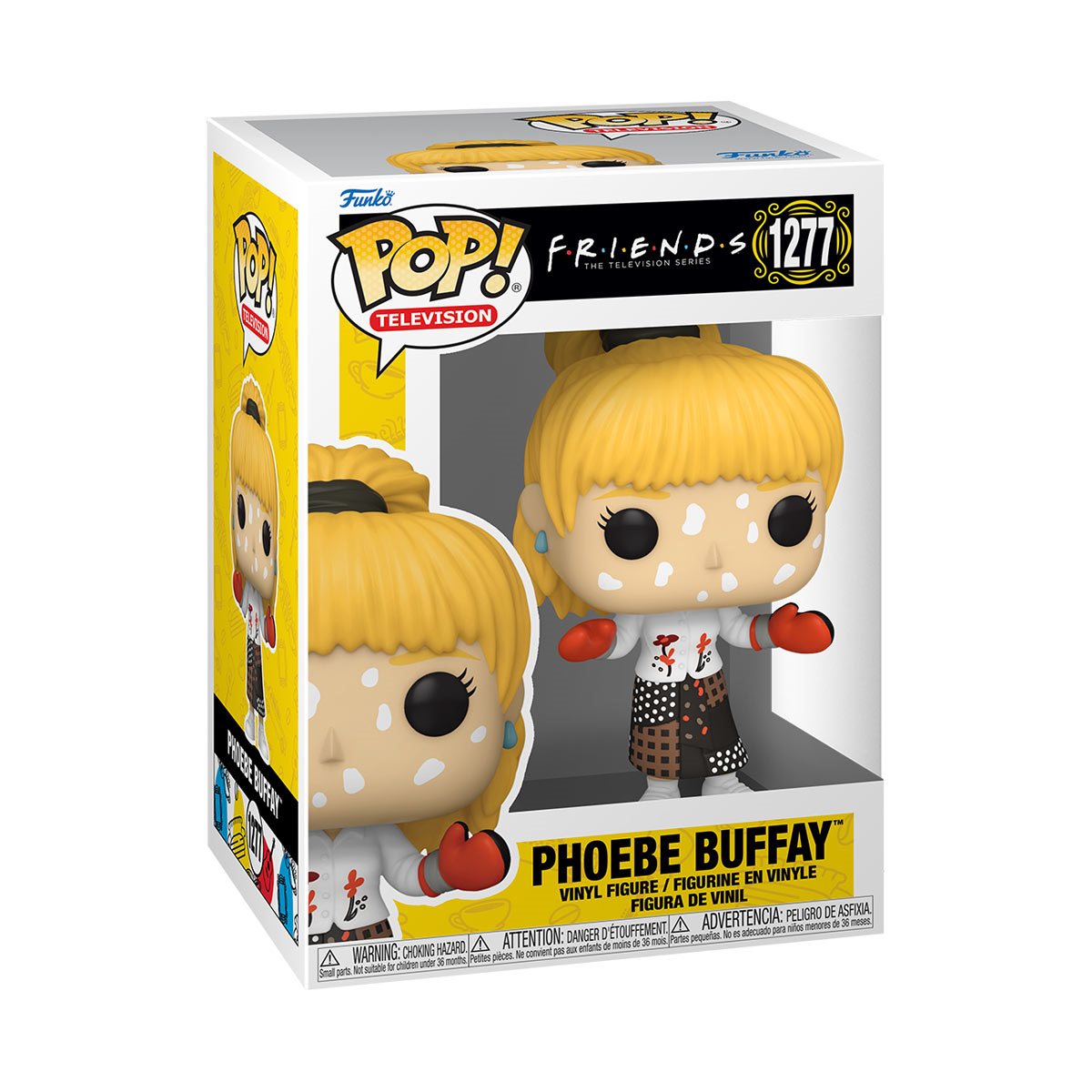Friends Phoebe Buffay with Chicken Pox Funko Pop! Vinyl Figure #1277 - The Perfect Gift for Friends TV Show Fans & Collectors - Great for Display, Office Decor, or Pop Culture Collections