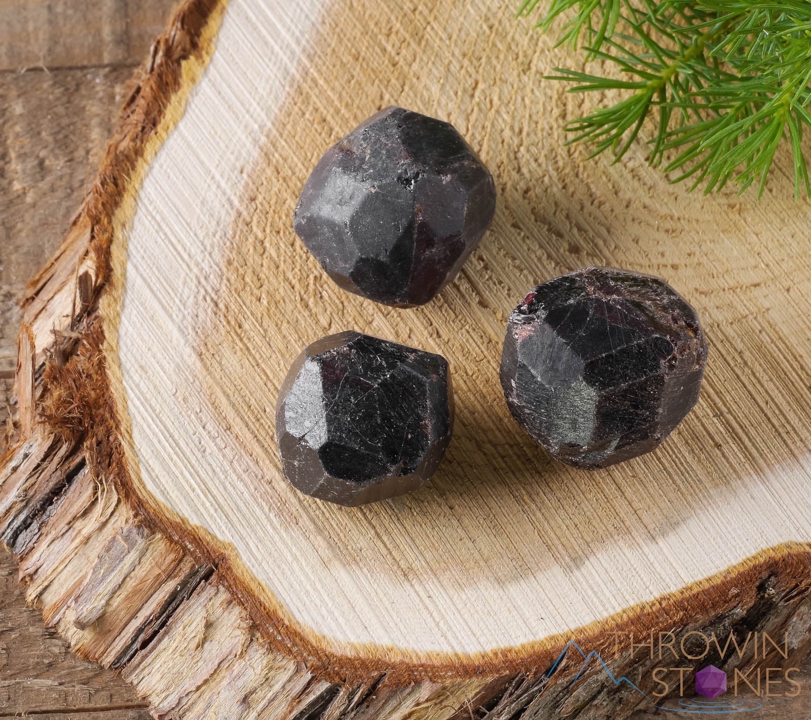 Natural Spessartine Garnet Raw Crystals - Red Garnet Birthstone for Jewelry Making, Healing & Collection | E0441 | Perfect for Meditation, Energy Work & DIY Crafts